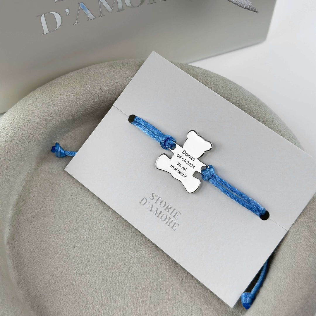 „Kleiner Bär“ 925 Silber Armband