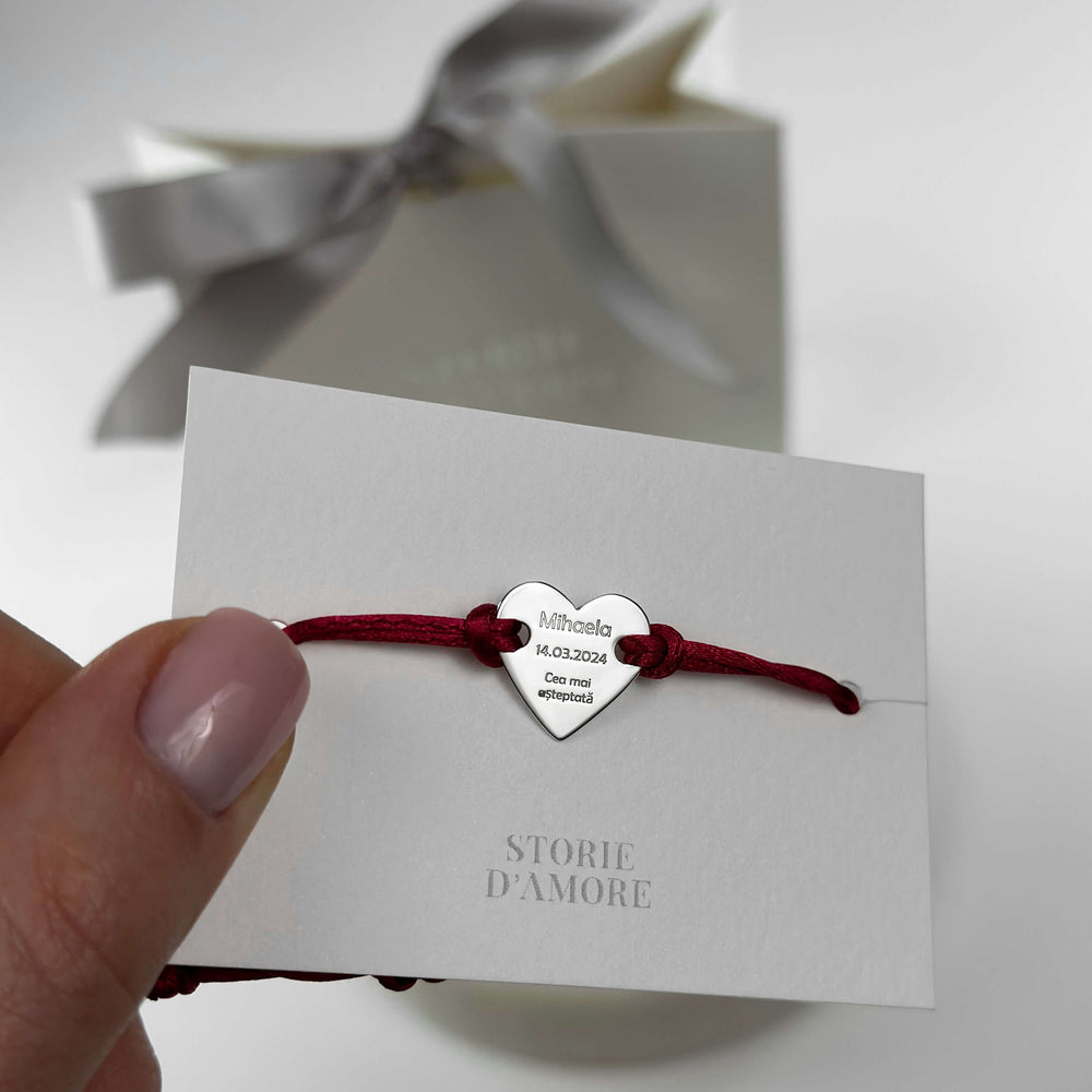 “Little Heart” 925 Silver Bracelet