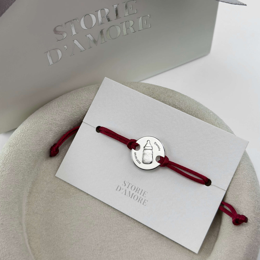 Personalisierbares 925 Silber Armband