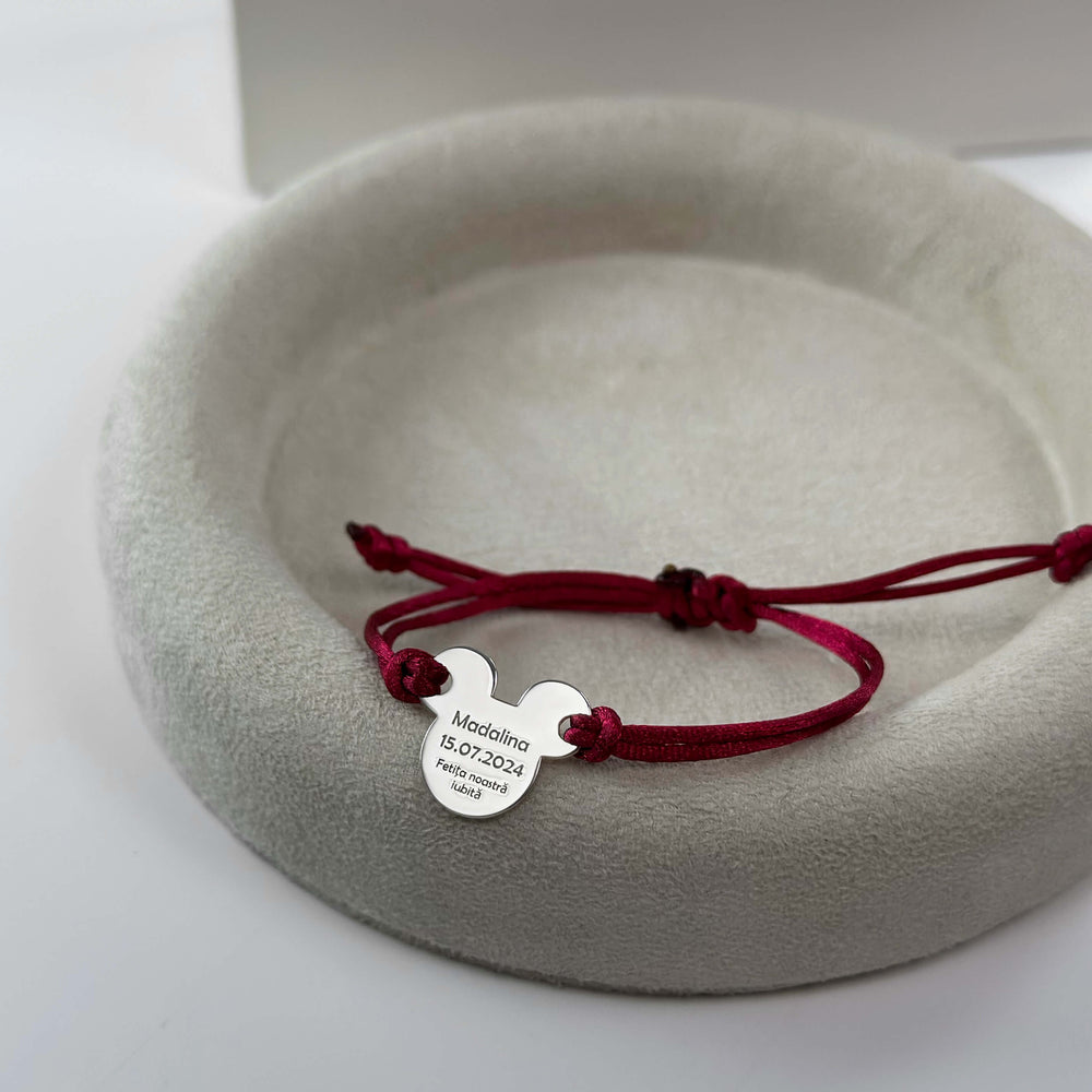 “Mickey” 925 Silver Bracelet