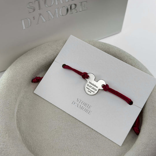 „Mickey“ 925 Silber Armband