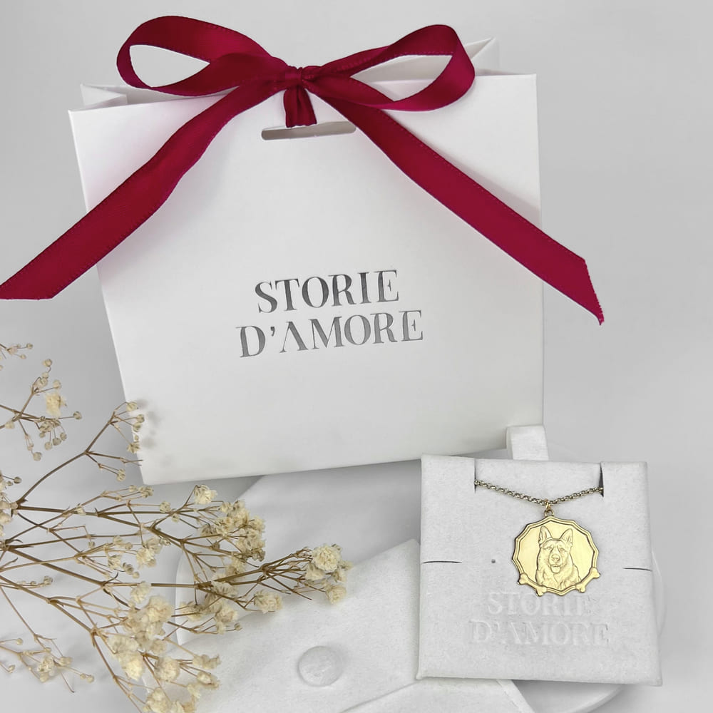 Anhänger in Medaillenform, 925 Silber