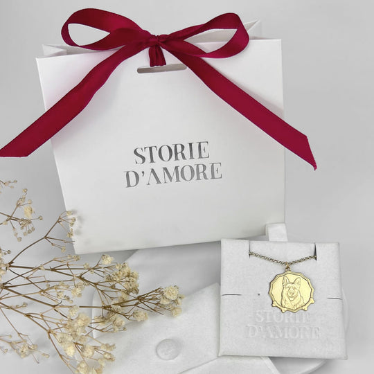 Anhänger in Medaillenform, 925 Silber