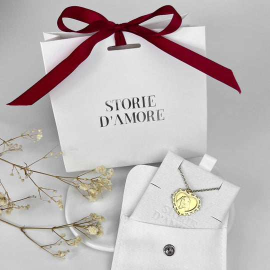 Filigree Heart Pendant, 925 Silver