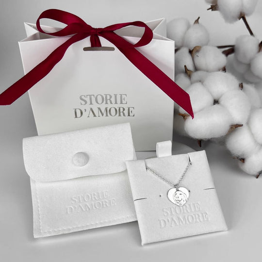 Heart Pendant, 925 Silver