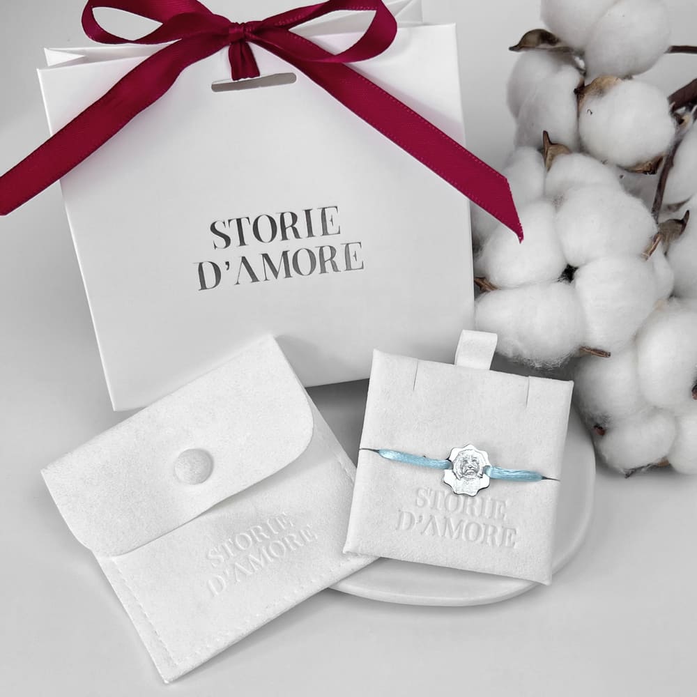 Armband mit Blumenanhänger, 925 Silber