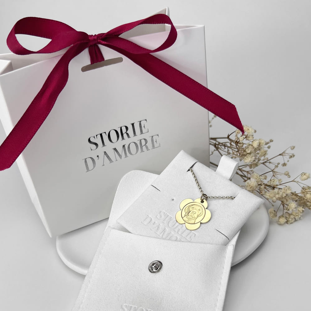 Anhänger in Blütenform, 925 Silber