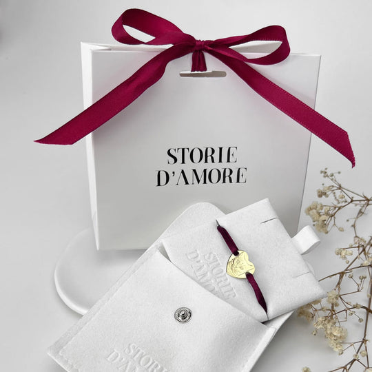 Armband mit Herz in mittlerer Größe, 925 Silber