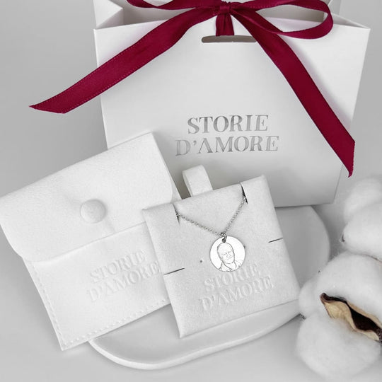 Runder Anhänger, 925 Silber