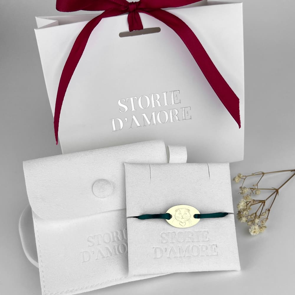 Oval Graviertes Armband, Sterlingsilber 925