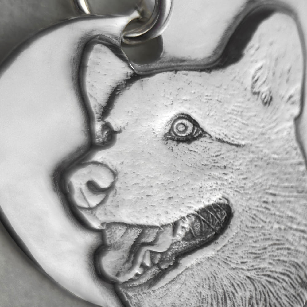 Heart Pendant, 925 Silver