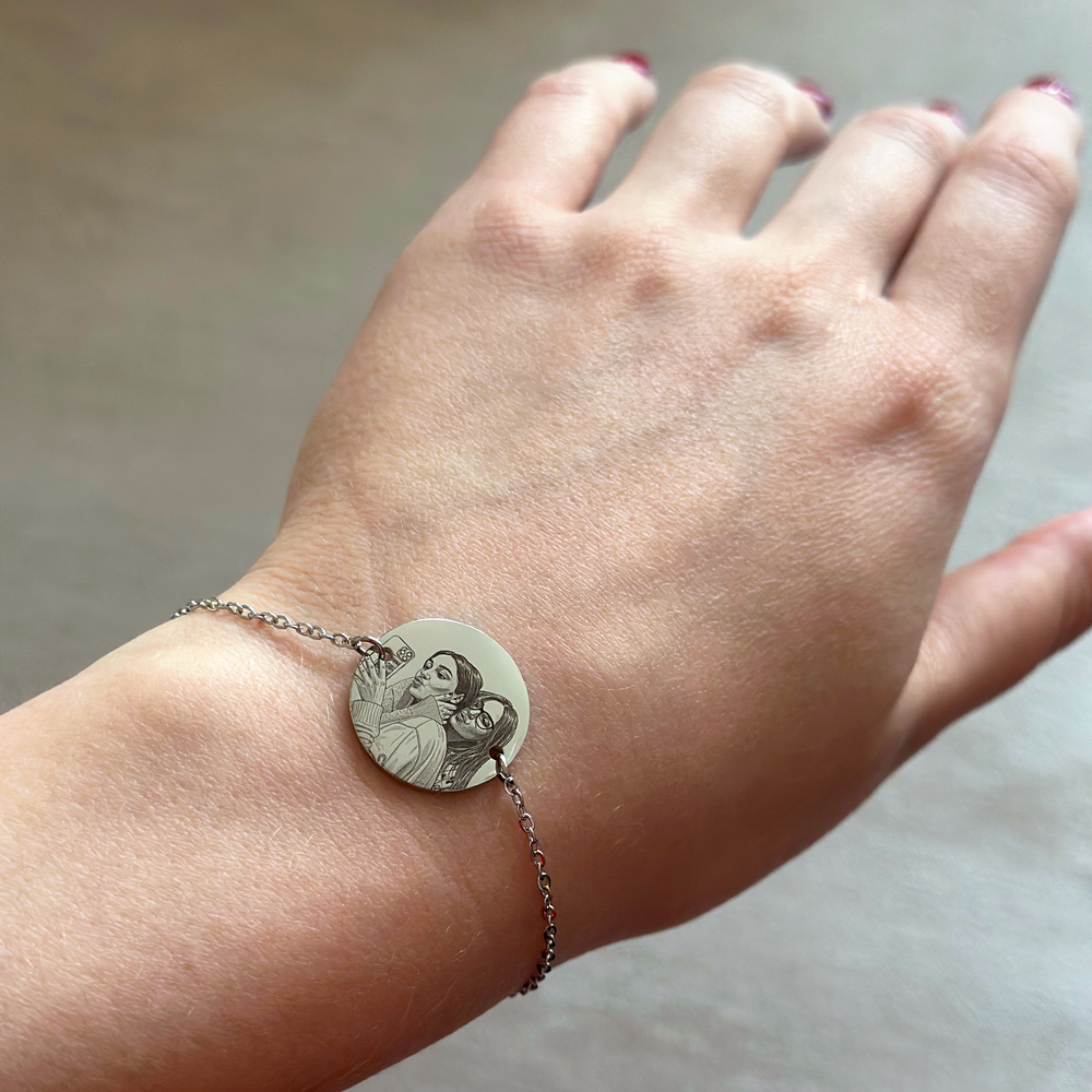 Round bracelet, 18 mm