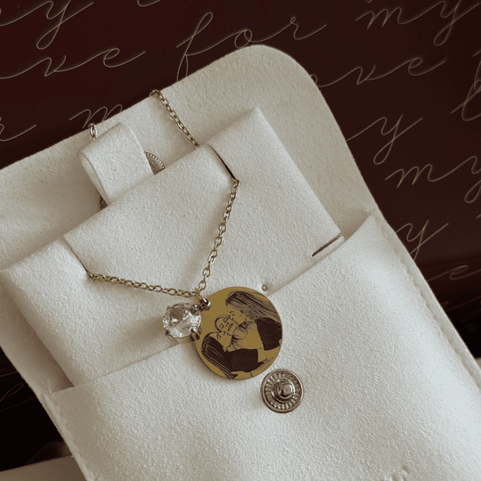 Classic Round Pendant, 20 mm