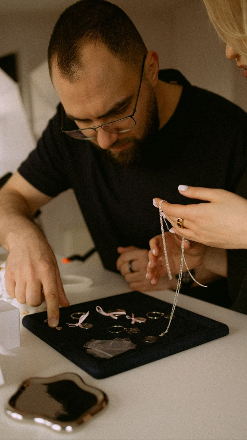 Design process close-up