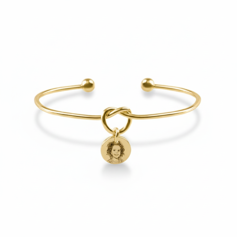 Brățară gravată pentru femei