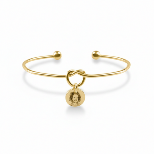 Brățară gravată pentru femei