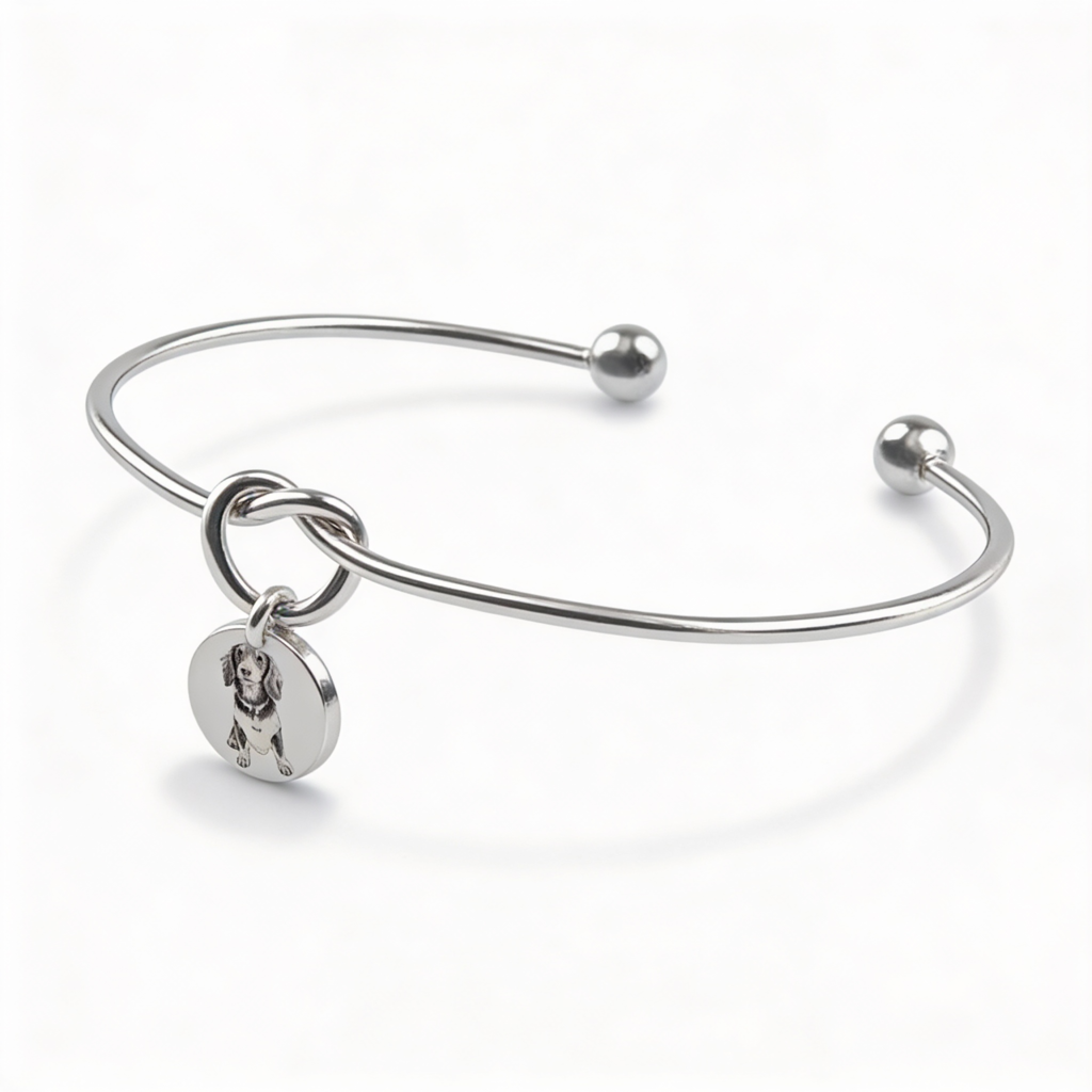 Brățară gravată pentru femei