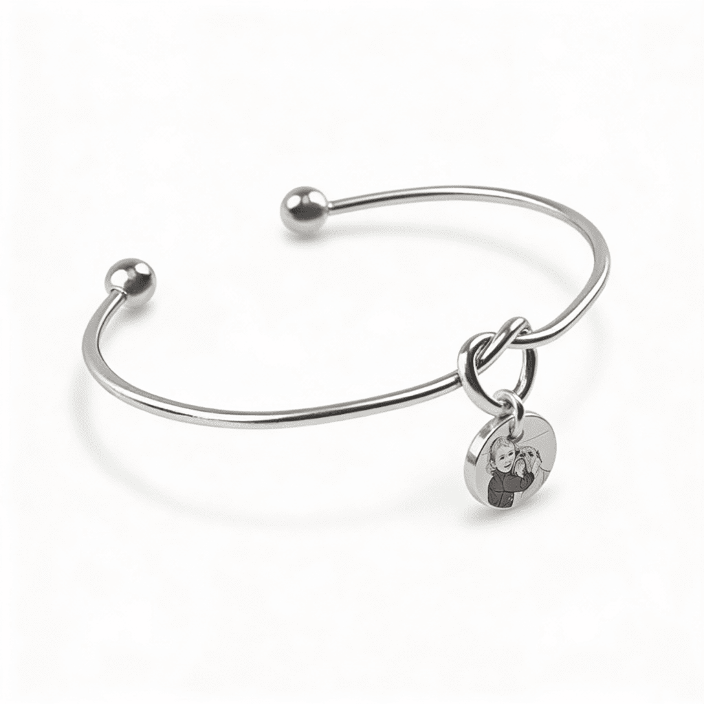 Brățară gravată pentru femei