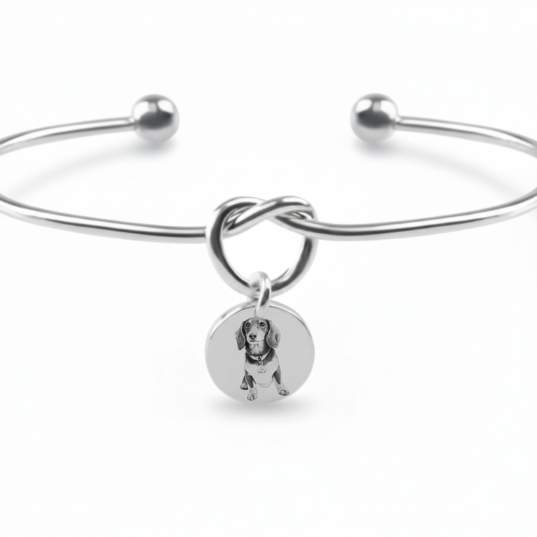 Brățară gravată pentru femei