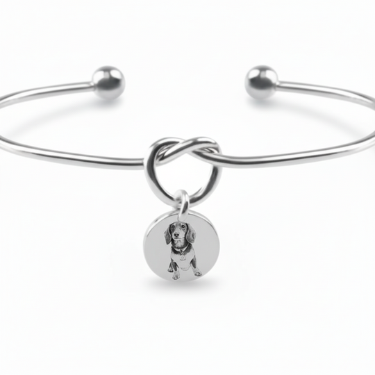 Brățară gravată pentru femei