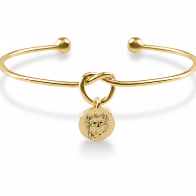 Brățară gravată pentru femei