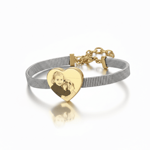 Brățară gravată pentru femei