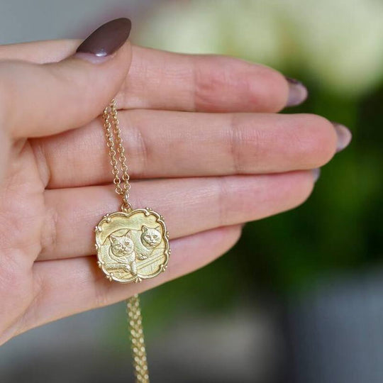 Anhänger mit Rahmen, 925 Silber