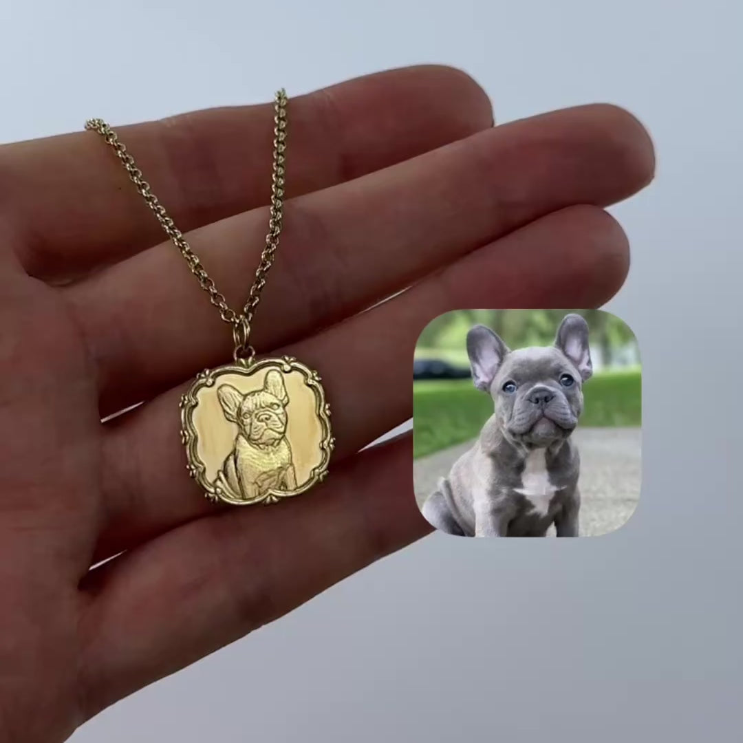 Geïnlijst Hanger, 925 Zilver "Tijdloze Band"
