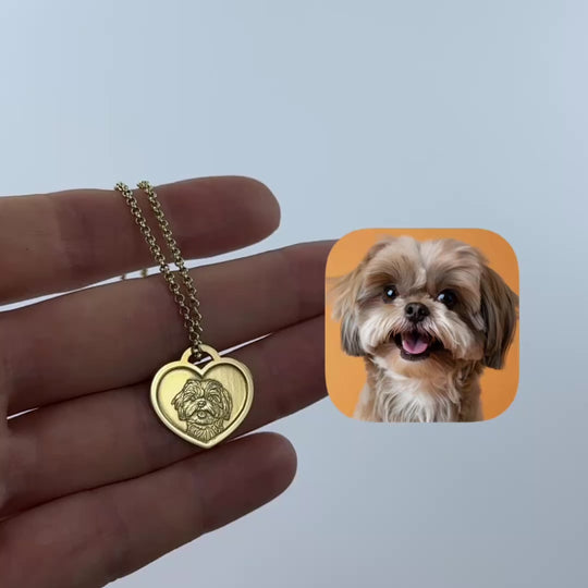 Harthanger, 925 Zilver "Onvoorwaardelijke Liefde"