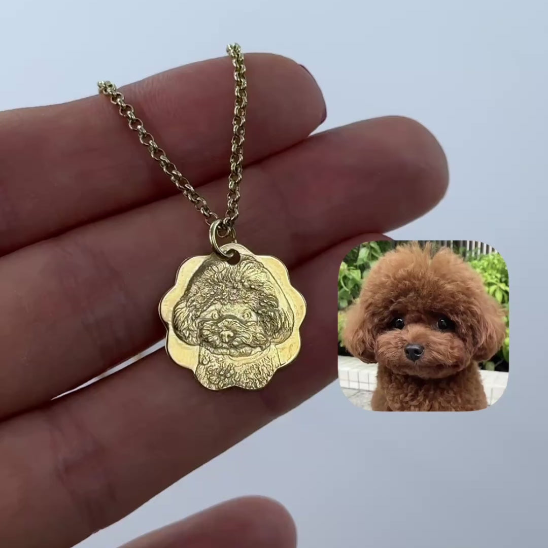 Bloemhanger, 925 Zilver "Mijn Pluizige Schat"